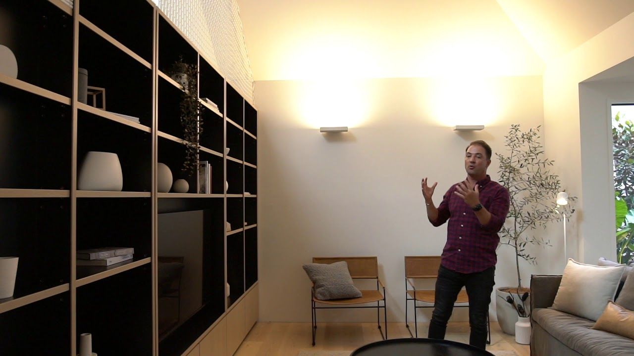 52 Llewellyn Street, Balmain - Living & Stairs