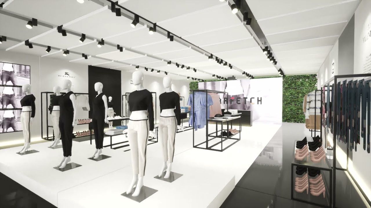 Farfetch B, The POP-UP Store of the Future, Retail Design, Designed by Design Partnership
