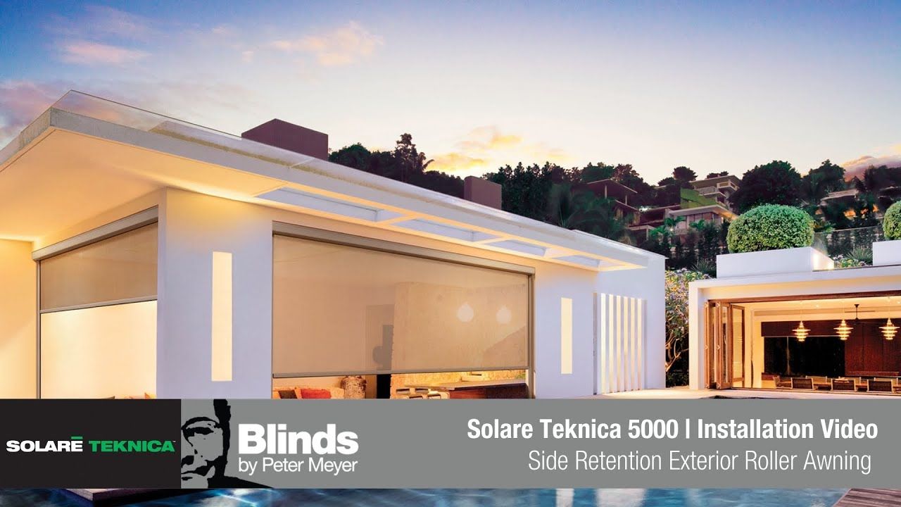 Solare Teknica 5000 | Side Retention Exterior Awning | Installation Guide