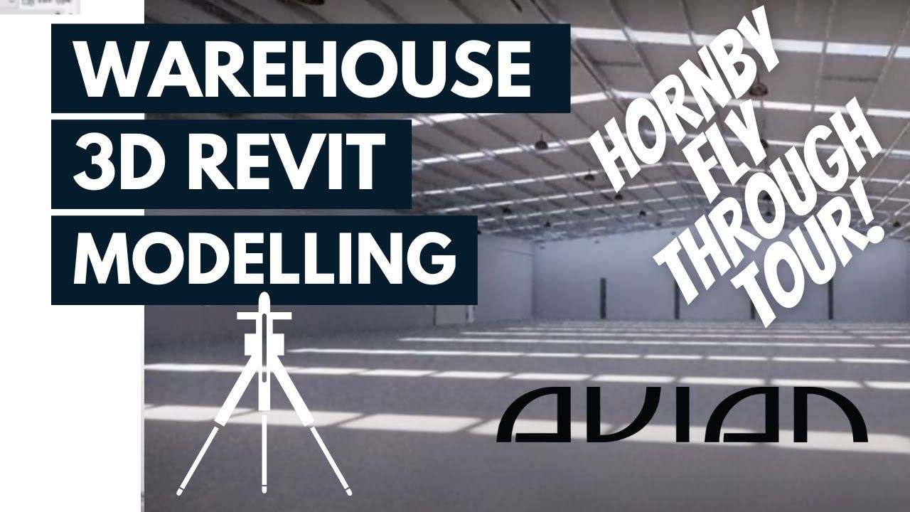 3D Revit Modelling - Hornby Fly Through Tour
