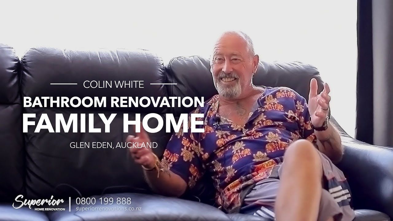 Colin White - Bathroom Renovation in Glen Eden, Auckland by Superior Renovations #superiorrenovations