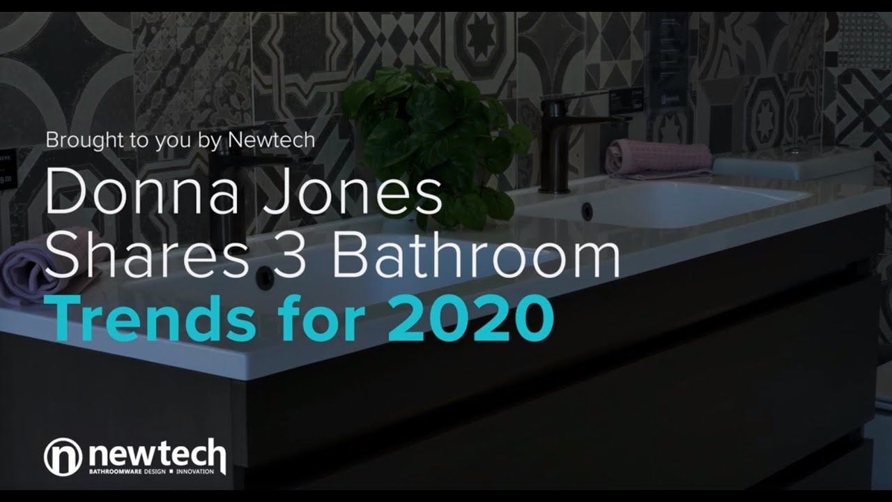 3 Bathroom Trends with Donna Jones