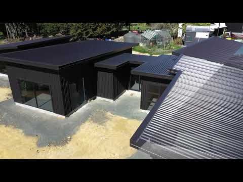 Six Rib roof and wall cladding - The Coast View Road House. Nelson, Tasman.