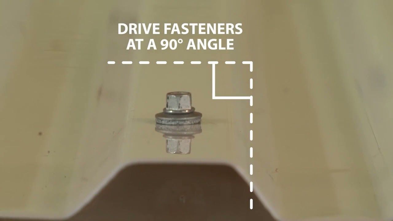 How to Fasten Corrugated Roofing Panels