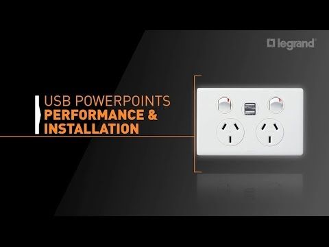 Legrand Excel Life - Super Fast USB Powerpoints