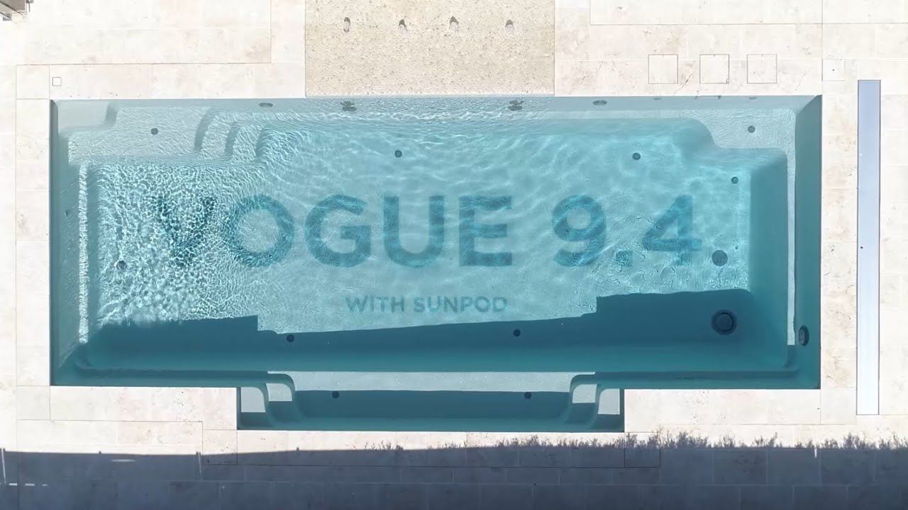 Vogue 9.4 pool with Sunpod in Pearl colour in Doreen, Victoria