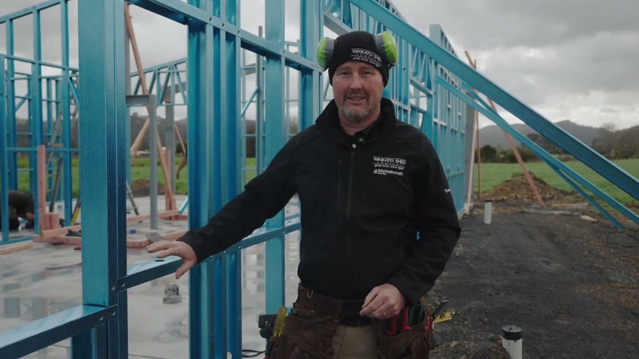 North Waikato Shed House with AXXIS® framing