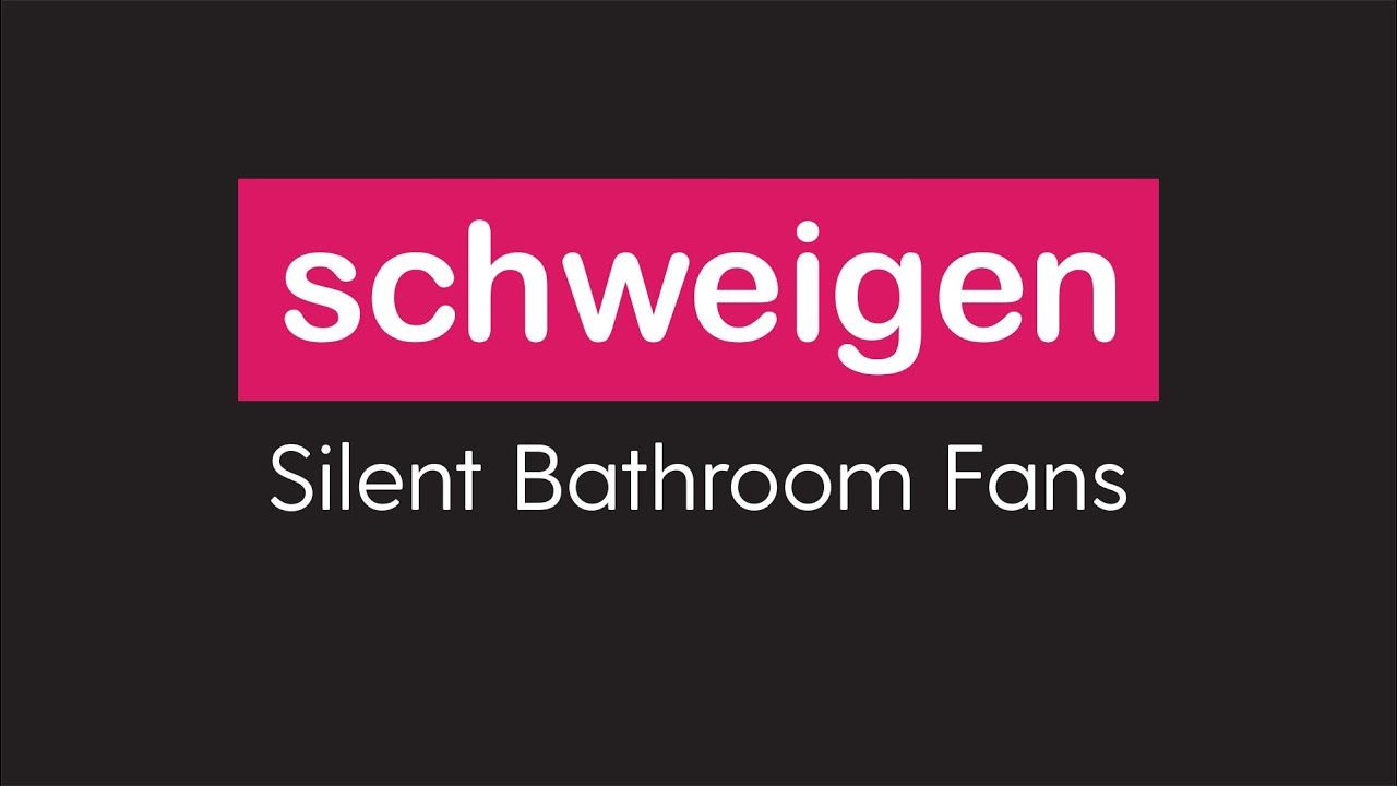 Schweigen Silent Bathroom Fan - 30