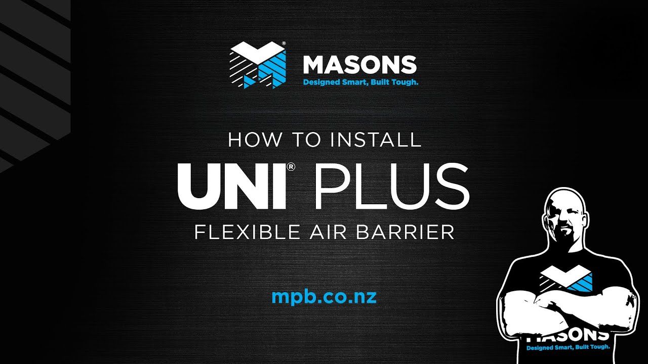 Masons UNI PLUS Flexible Air Barrier Installation Guide