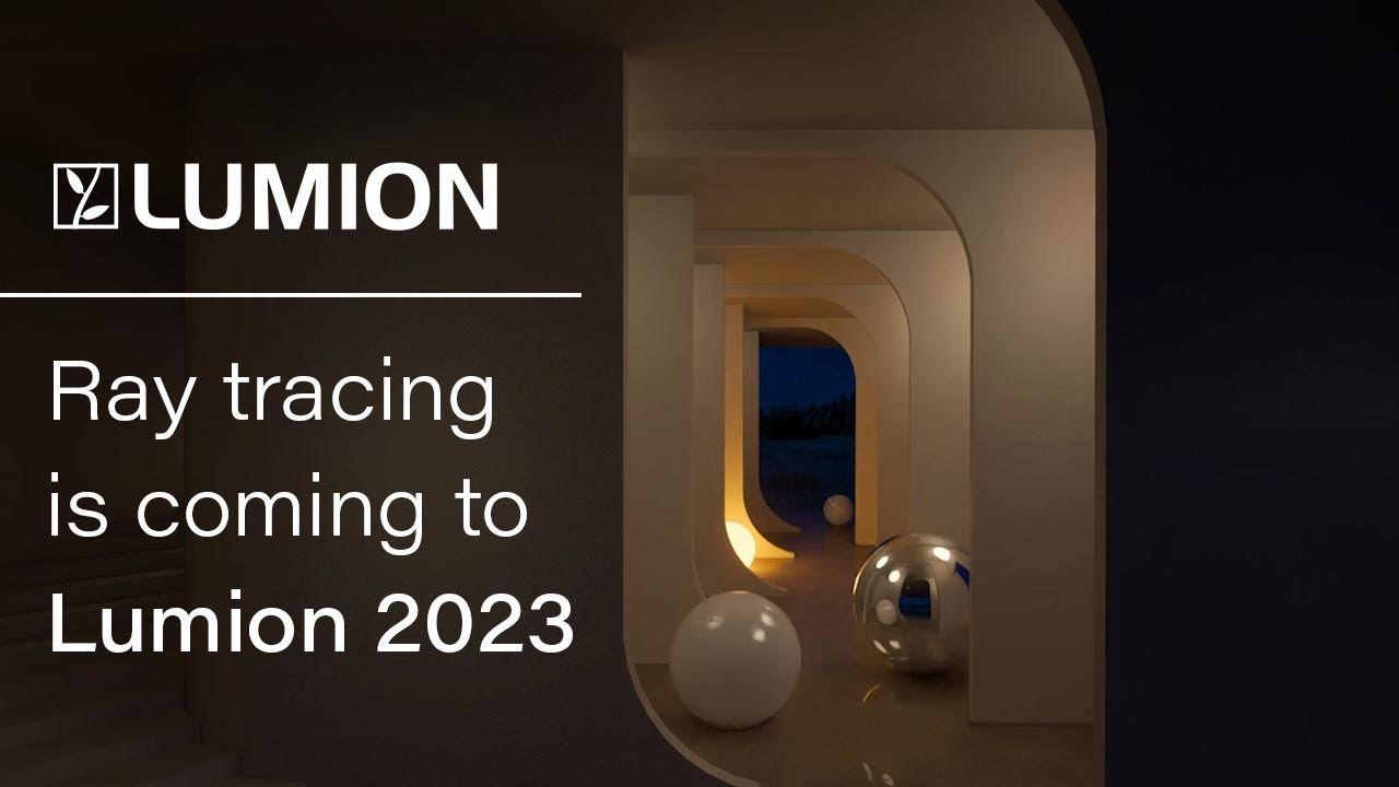 We're excited to finally share this with you: ray tracing is coming to Lumion!