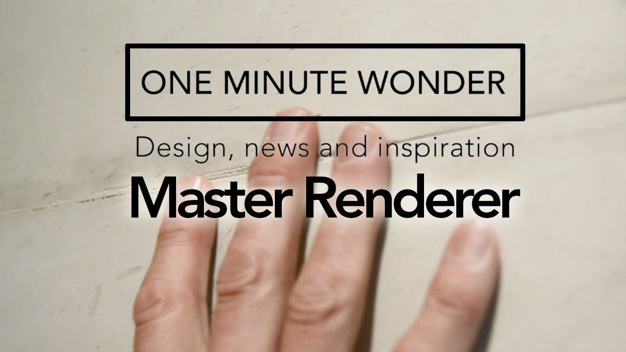 1 Minute Wonder Master Renderer