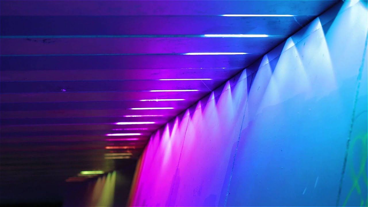 Larissa Underpass LED Lighting video