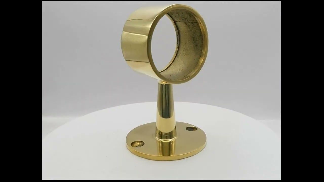 602 Brass Through Post - Short