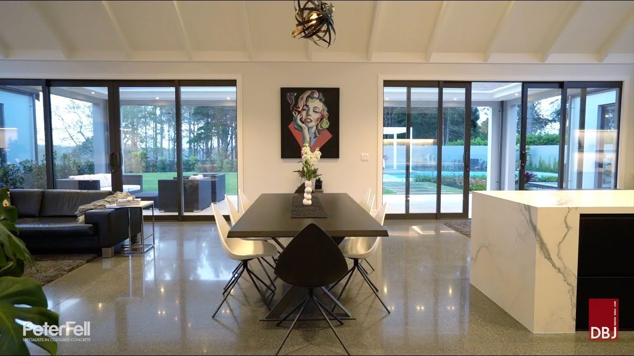 PeterFell Coloured Concrete Floor - Coatesville Six by MDS
