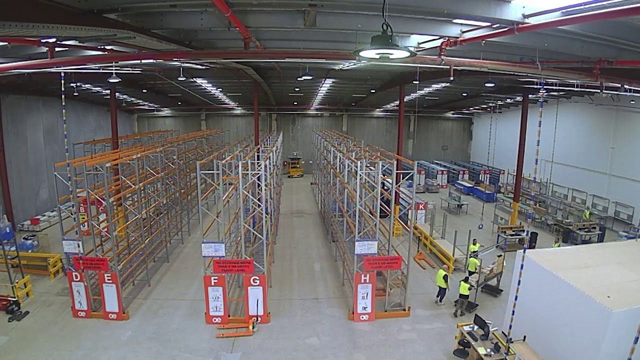 OE Elsafe Time Lapse Warehouse Build