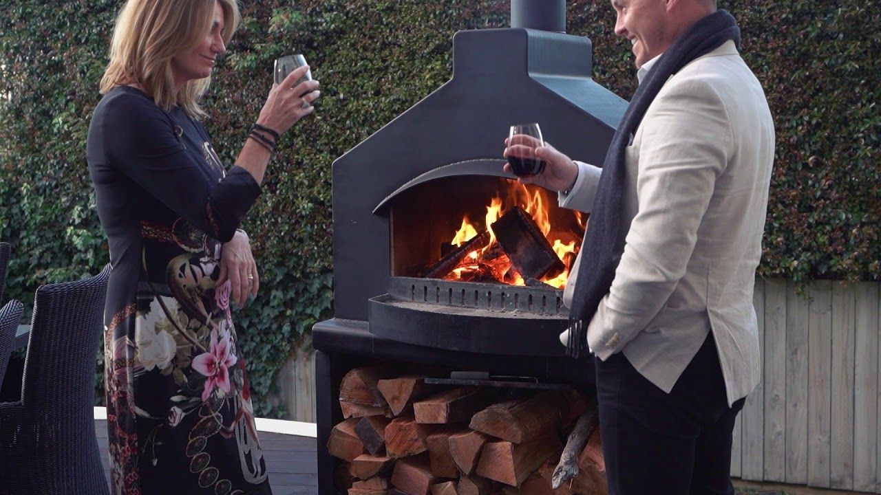 Bakewell Burners Outdoor Fireplace