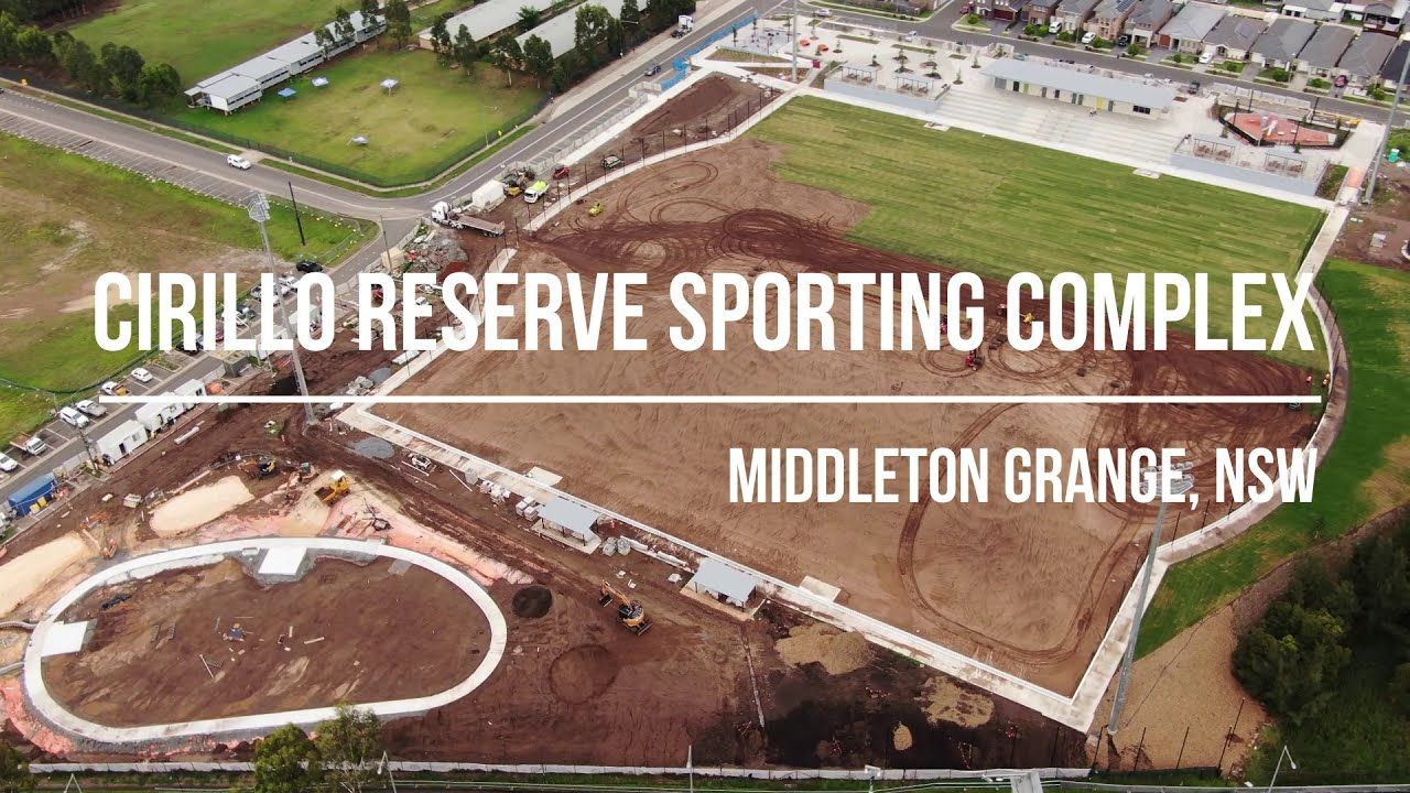 Cirillo Reserve Sporting Complex - Construction Part 10 - Turf Laying