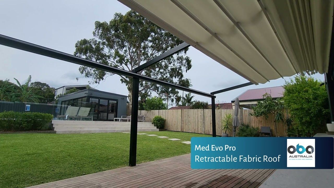 Med Evo Pro Retractable Fabric Roof In Motion