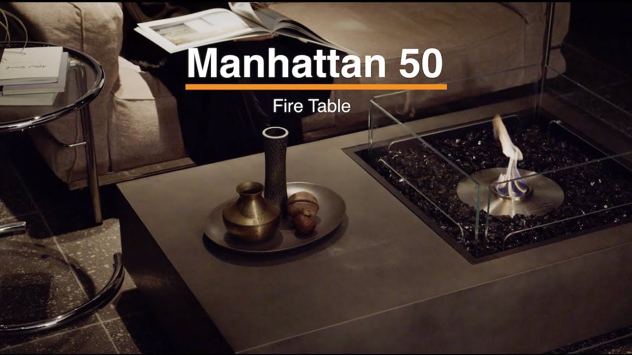 EcoSmart Fire Manhattan 50 Fire Table