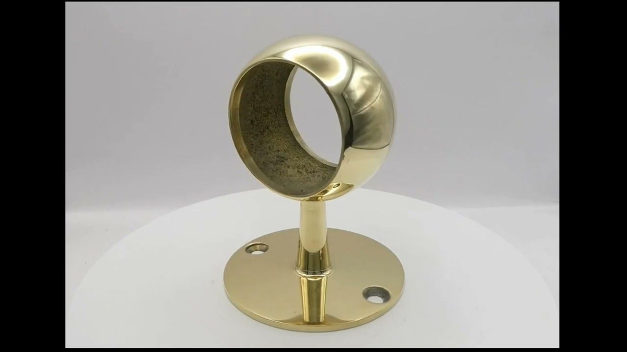 600 Brass Through Post - Short