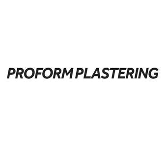 Proform Plastering professional logo