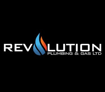 Revolution Plumbing and Gas company logo