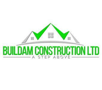Buildam Construction professional logo
