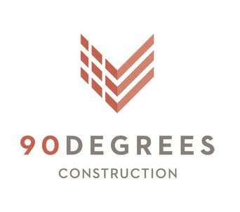 90 Degrees Construction professional logo