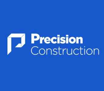 Precision Construction company logo