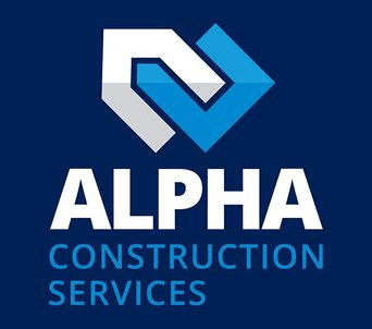 Alpha Construction Services professional logo