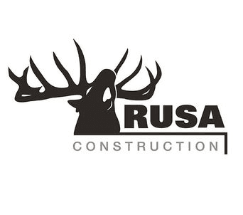 RUSA Construction company logo