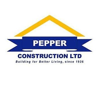 Pepper Construction company logo