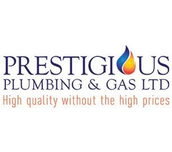Prestigious Plumbing & Gas professional logo