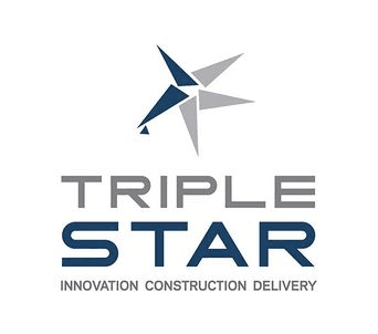 Triple Star Management professional logo