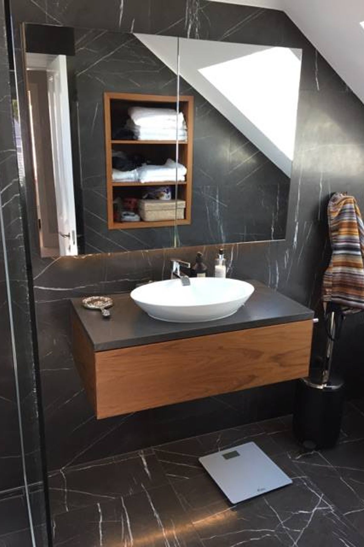 Custom Bathroom Cabinetry Solution