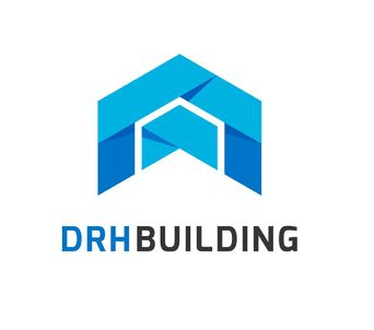 DRH Building professional logo