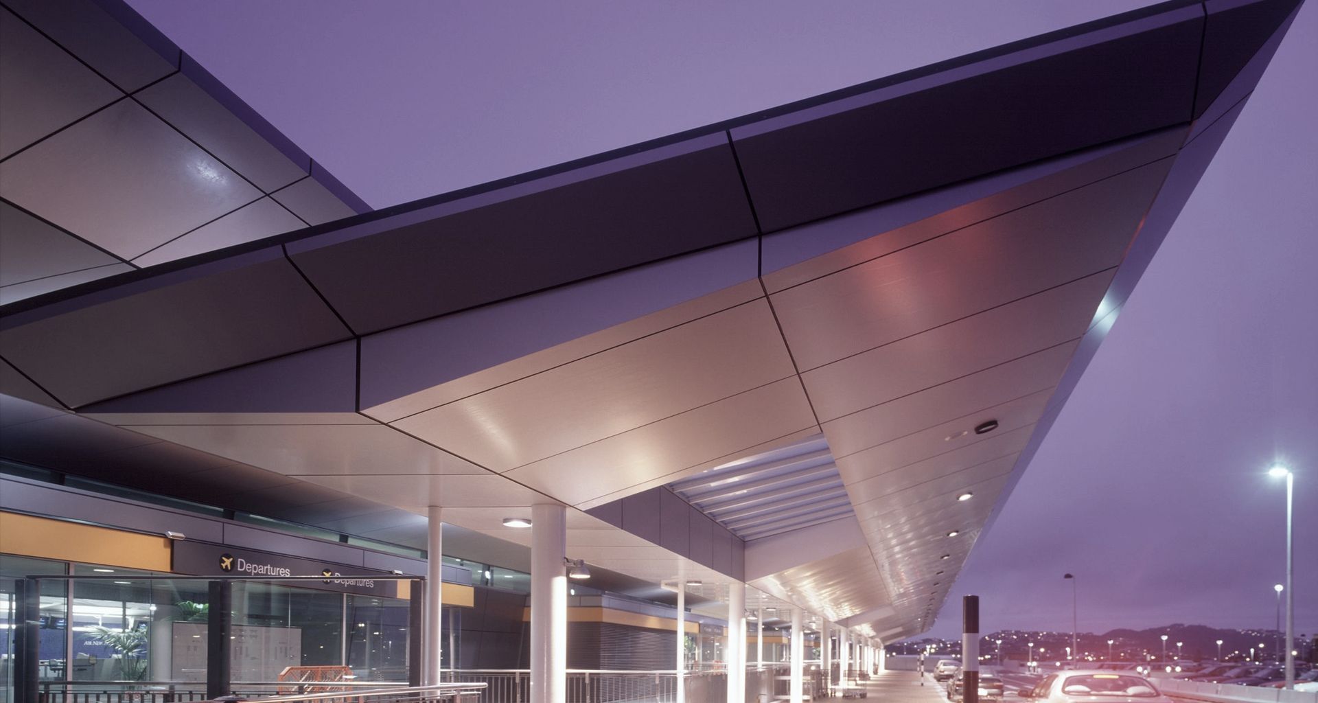 Wellington International Airport banner