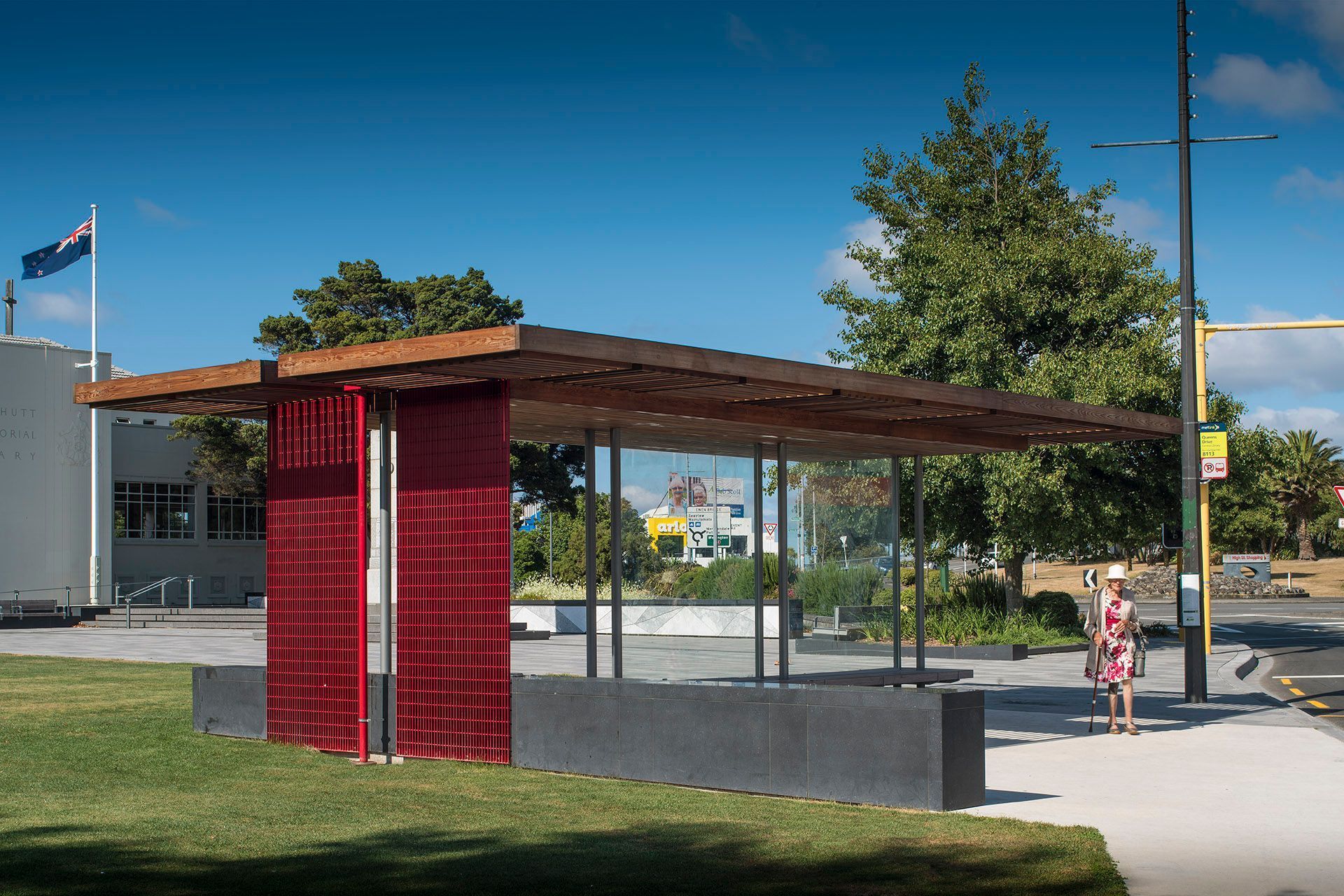 Anzac Bus Shelter - Lower Hutt
