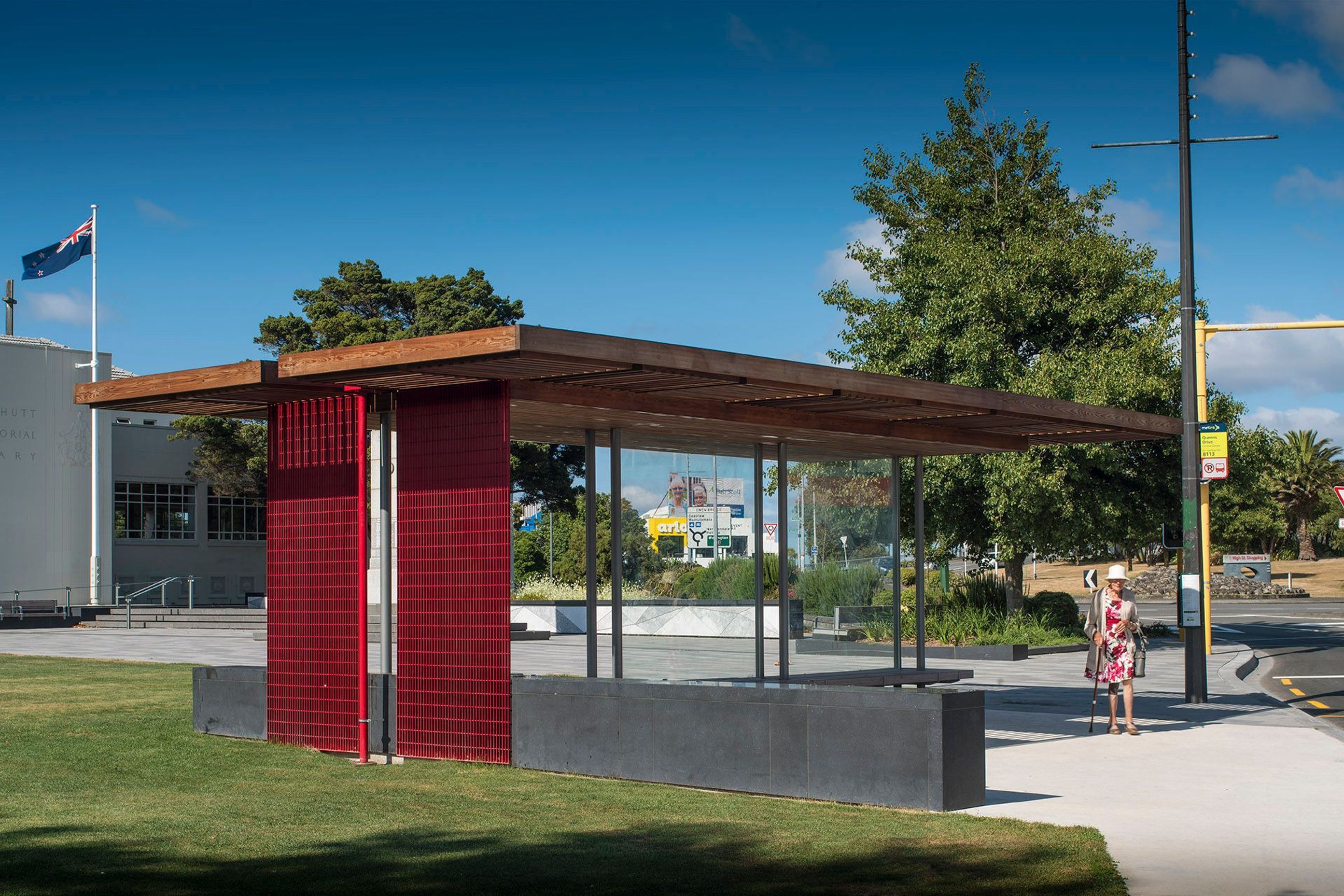 Anzac Bus Shelter - Lower Hutt