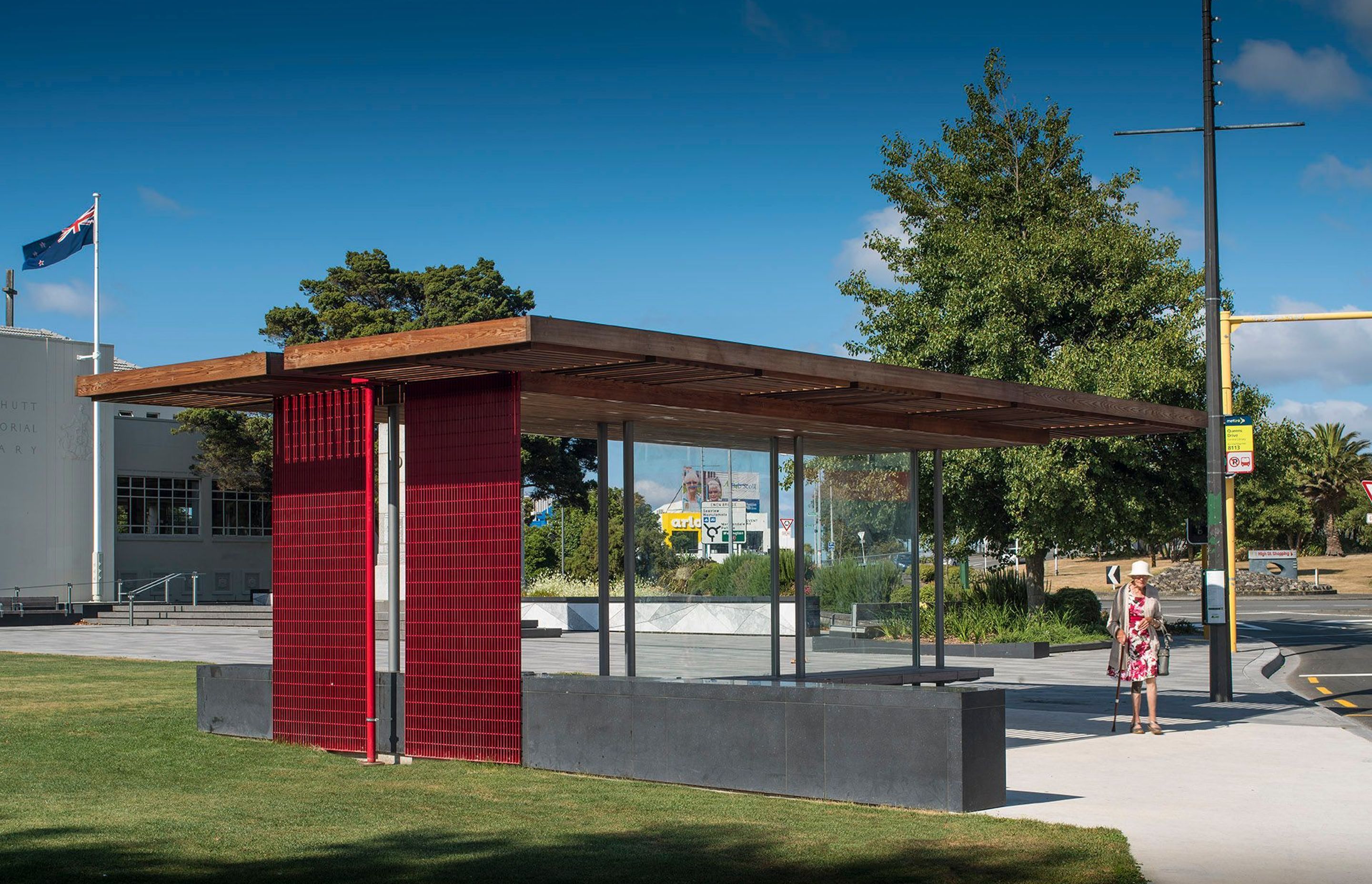 Anzac Bus Shelter - Lower Hutt