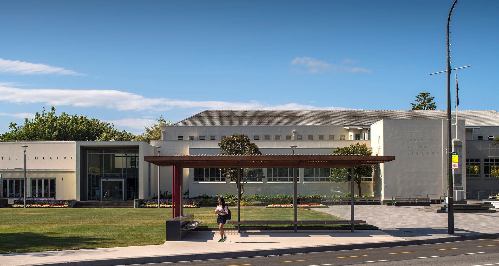Anzac Bus Shelter - Lower Hutt banner