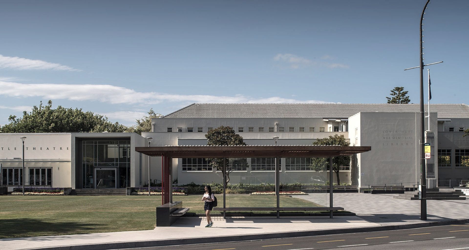 Anzac Bus Shelter - Lower Hutt banner