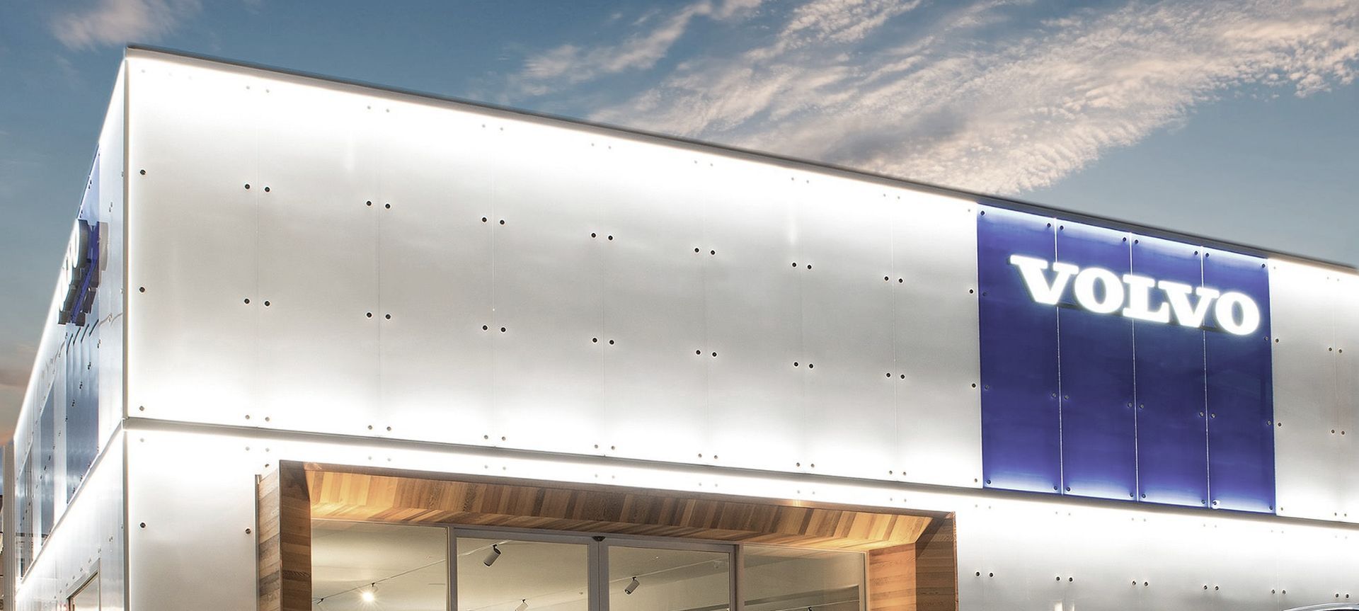 Volvo Showroom banner