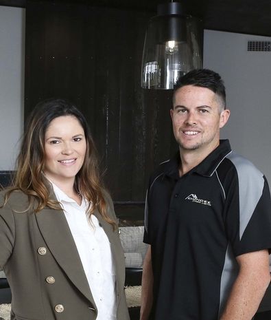 Mike Potter and Lisa Stone