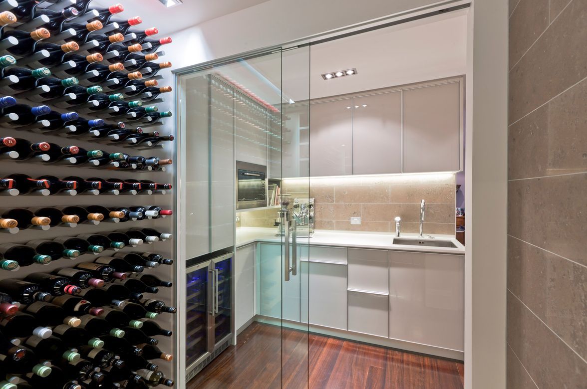 Epsom Wine Cellar, Butlers Pantry and Kitchen
