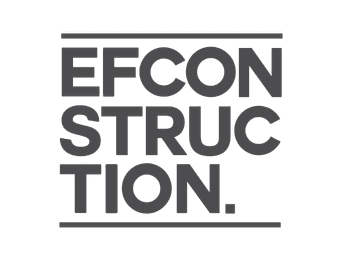 EF Construction company logo