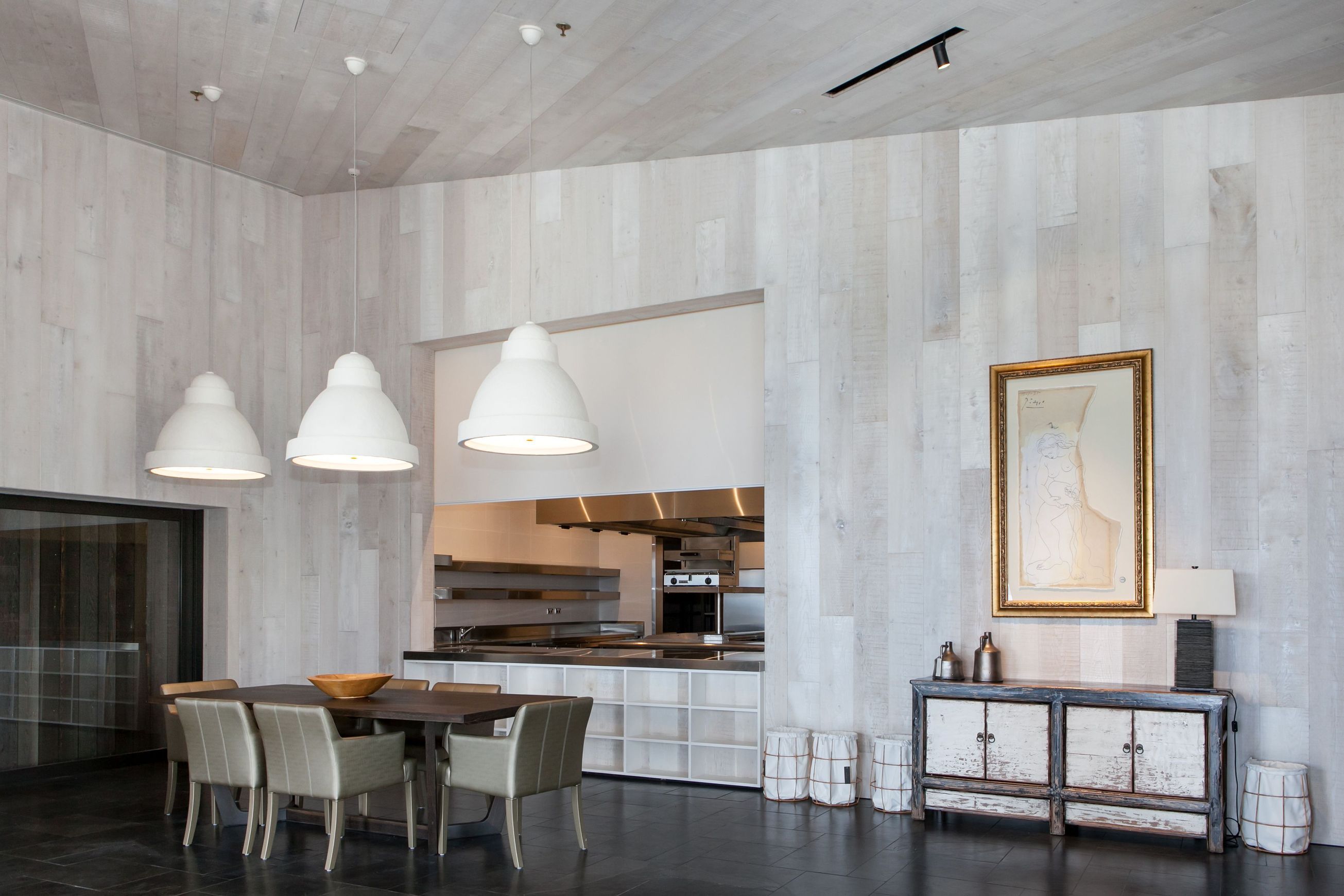 Tactile Loft White Sawmarked Oak Panelling