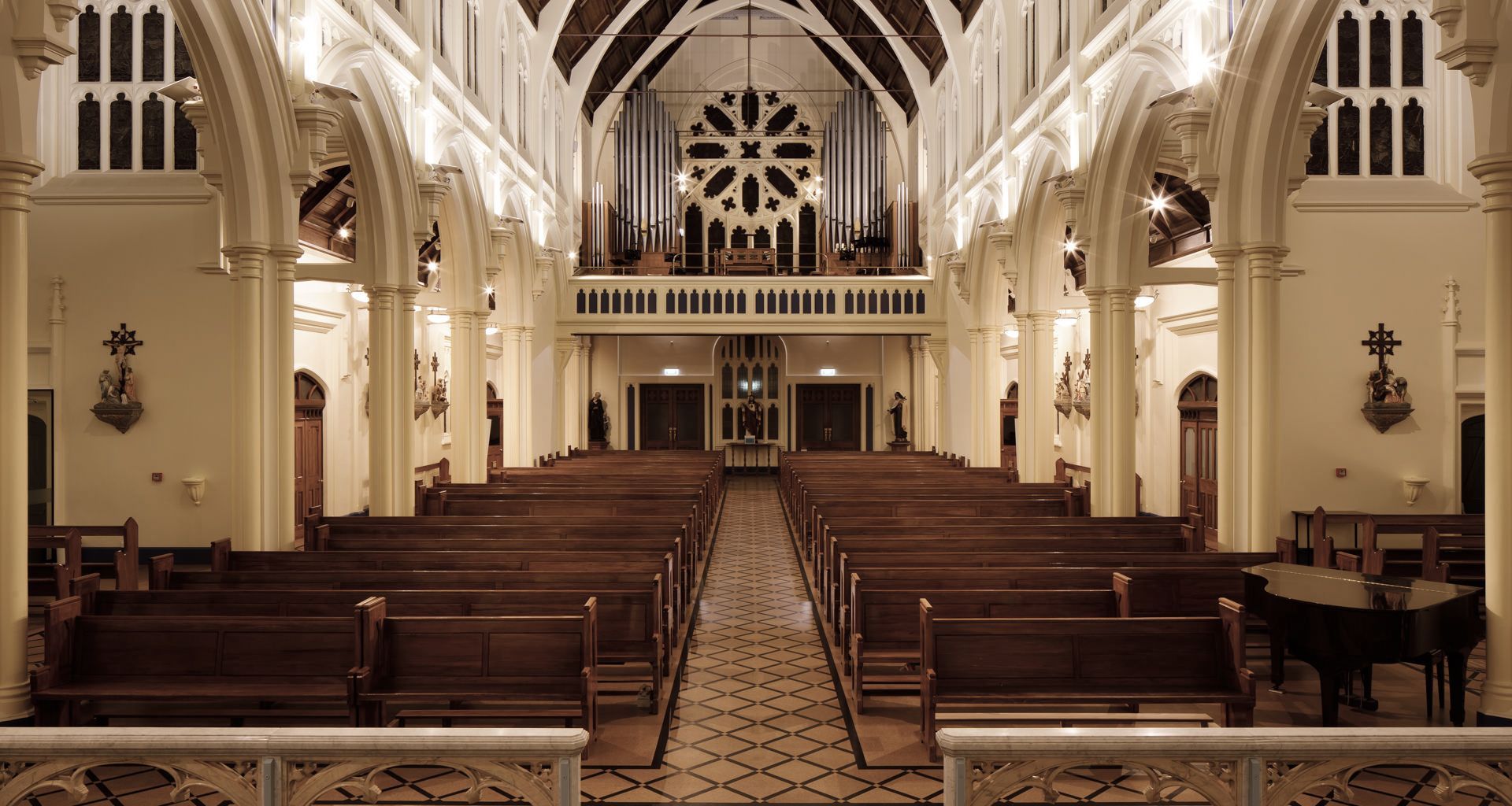 St Mary of the Angels, Wellington banner