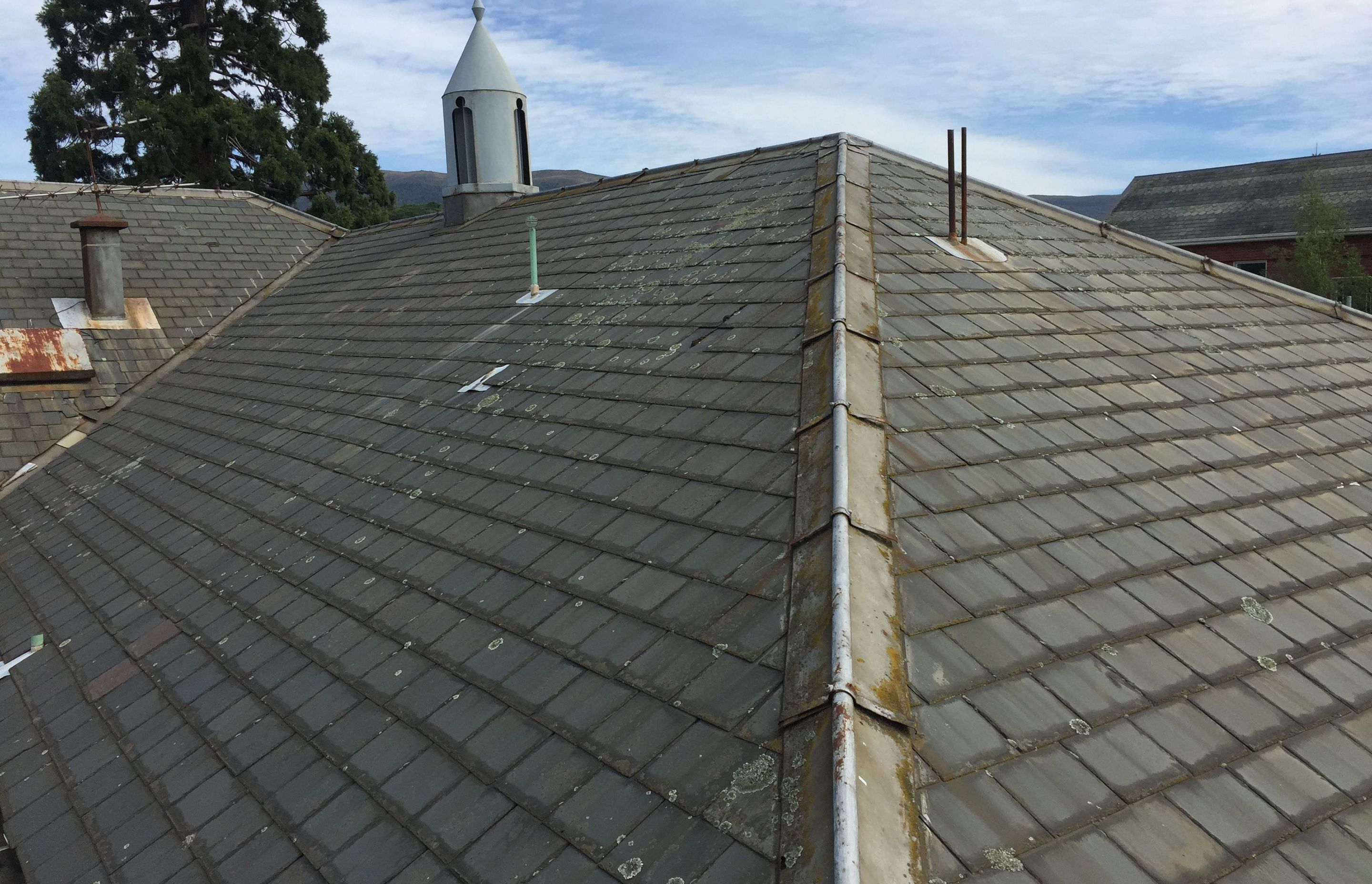  St Margaret's College, Dunedin -  Half the weight of slate –