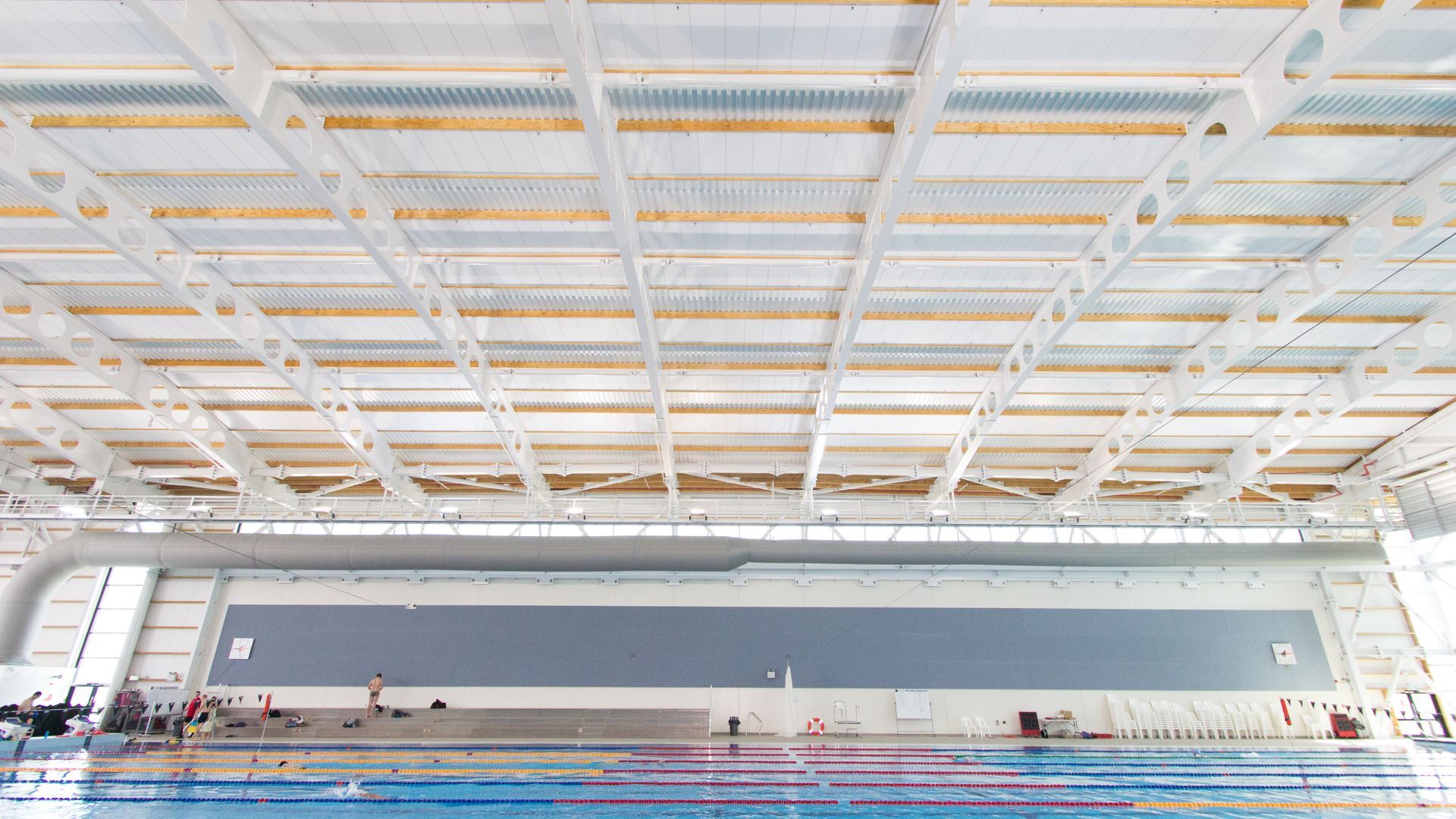 Glenn National Aquatic Centre banner